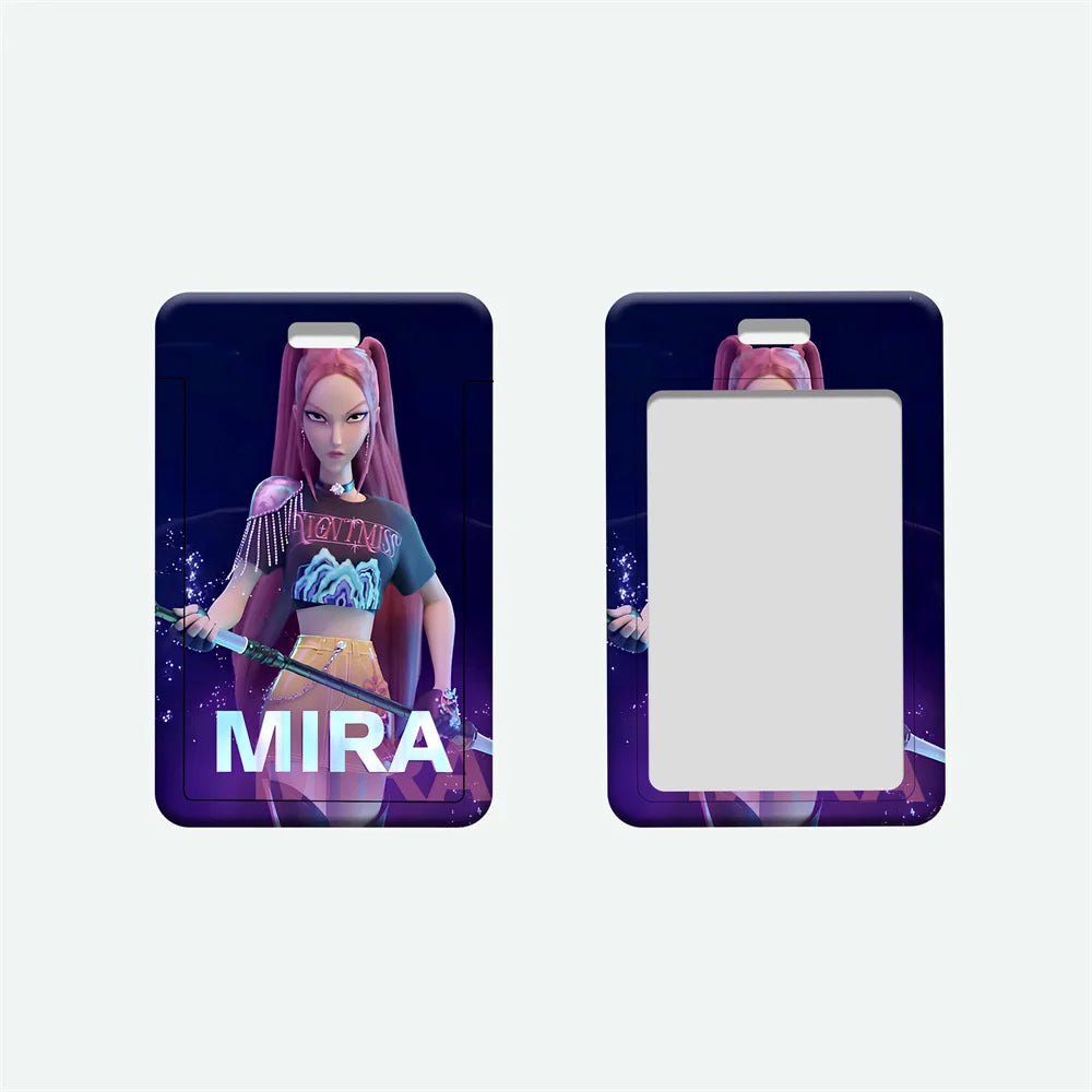 Porte-cartes en Cuir Blanc avec Cordon 🎀