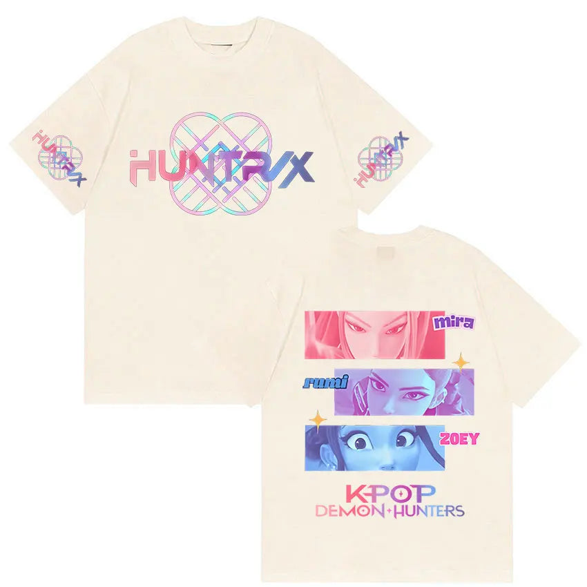 T-shirt KPop Demon Hunters 2025  – Rumi, Mira & Zoey