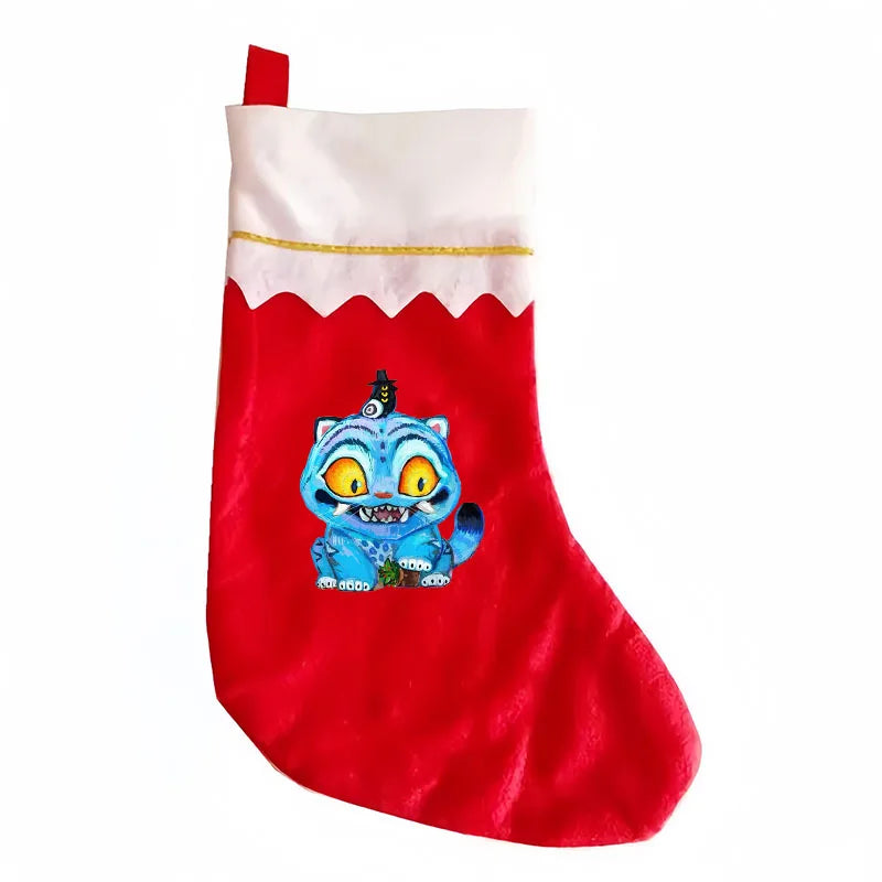 Chaussettes de Noël KPop Demon Hunters – Décorations festives pour cheminée et sapin | Cadeaux de fans K-Pop