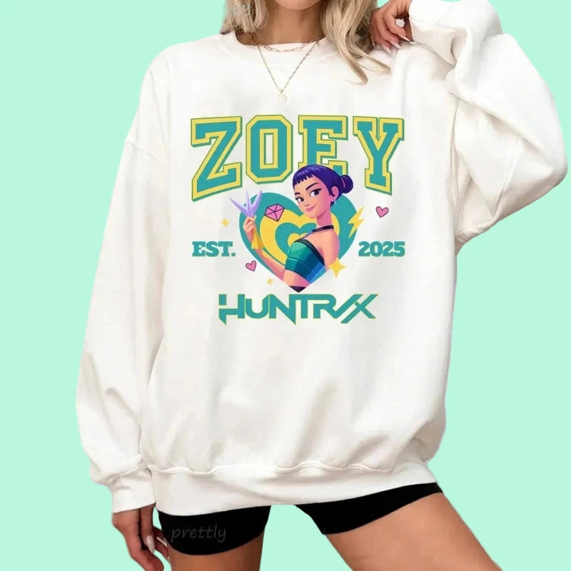 💖 Sweat Huntrix Zoey Kpop Demon Hunters 🎶