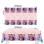 Nappe jetable Kpop Demon Hunters – Décoration d’anniversaire