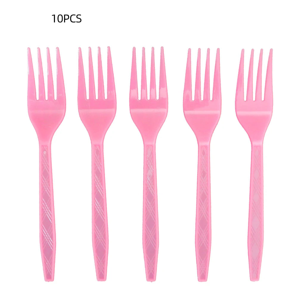 Kit Décoration Anniversaire Kpop Demon Hunters – Set de Fête Complet avec Ballons, Vaisselle, Nappe & Cake Topper