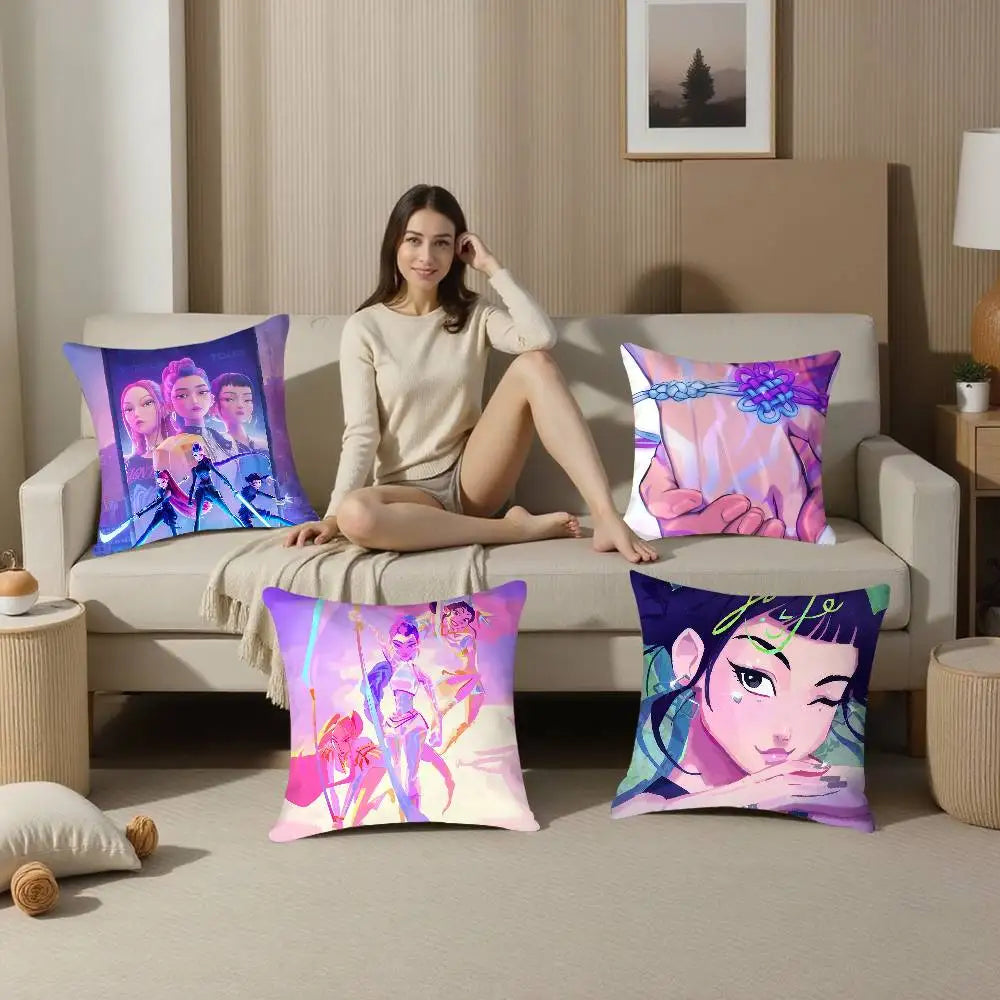 ✨Taie d'oreiller K-pop Demon Hunters