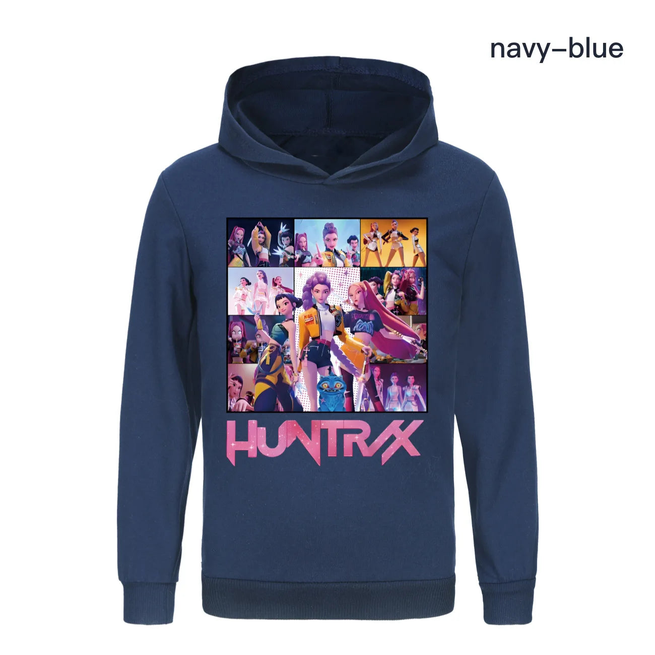 Sweat K-pop Demon Hunters Huntrix Enfant — Sweatshirt Cartoon Garçon/Fille | Tenue Sport & Casual