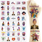 Tatouages temporaires Kpop Demon Hunters