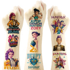 Tatouages temporaires Kpop Demon Hunters