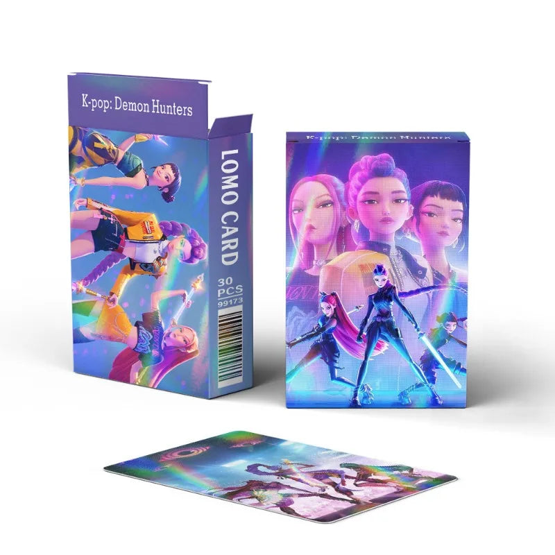 Lot de 30 Cartes KPop Demon Hunters