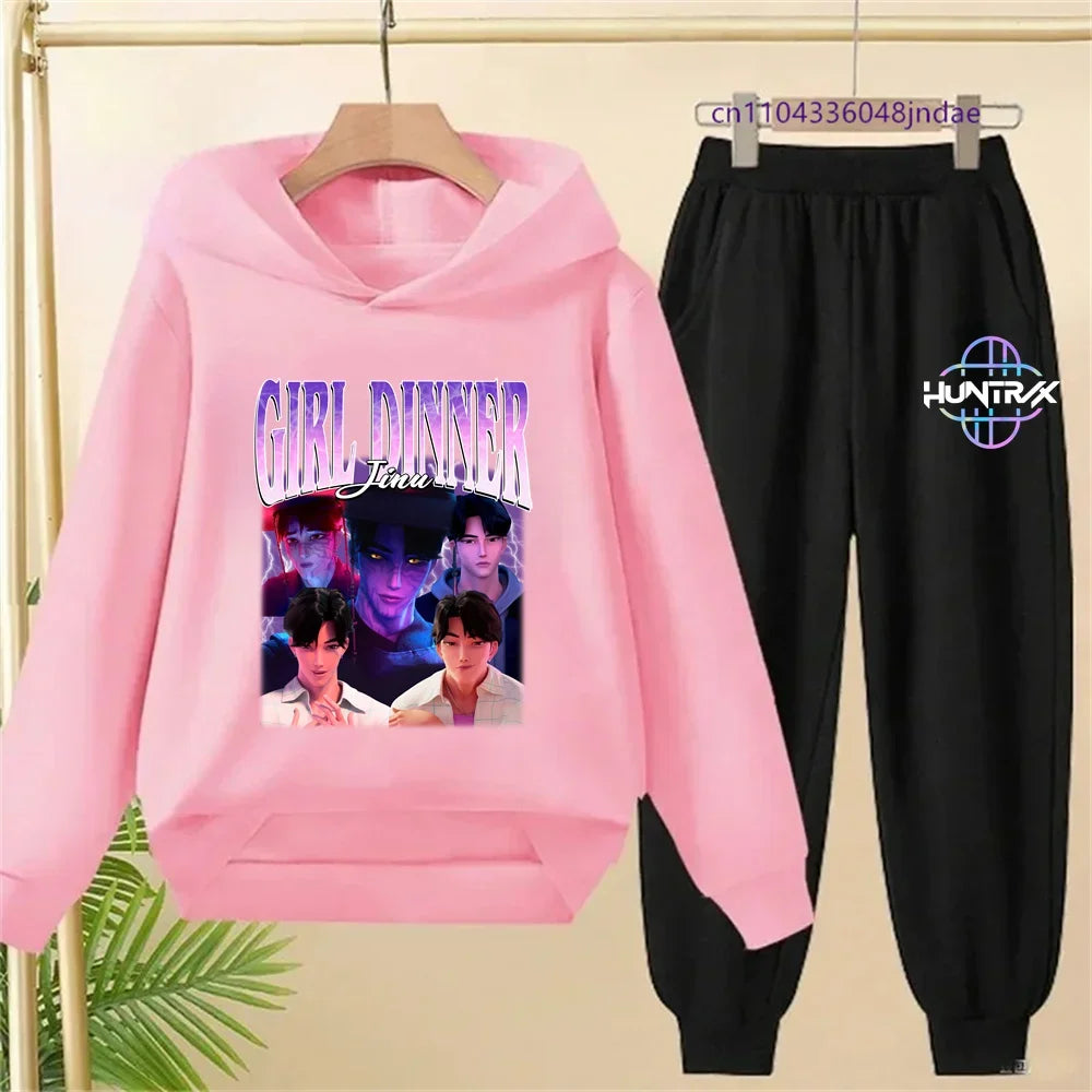 🧸 Ensemble 2 pièces Enfant Kpop Demon Hunters 🎶