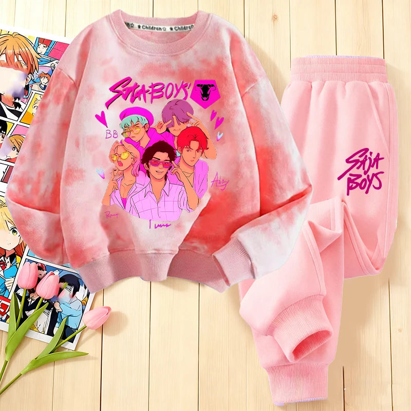 🧥👖 Ensemble Enfant KPop Demon Hunters – Sweat + Pantalon