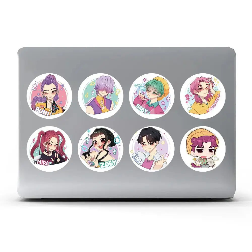 Lot de 500 autocollants K-pop Demon Hunters