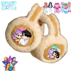 Cache-oreilles hiver Kpop Demon Hunters avec le motif dessin animé de Mira Rumi